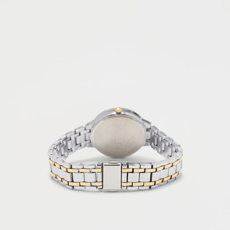 OMAX Women's Gold & Silver Analog Wristwatch - Image 3